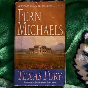 Michaels 'Texas Fury' Book - Orange Cover